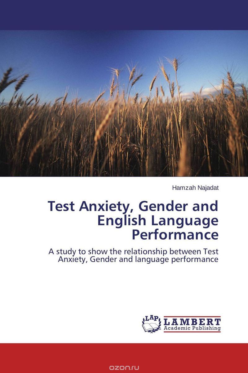 Test Anxiety, Gender and English Language Performance