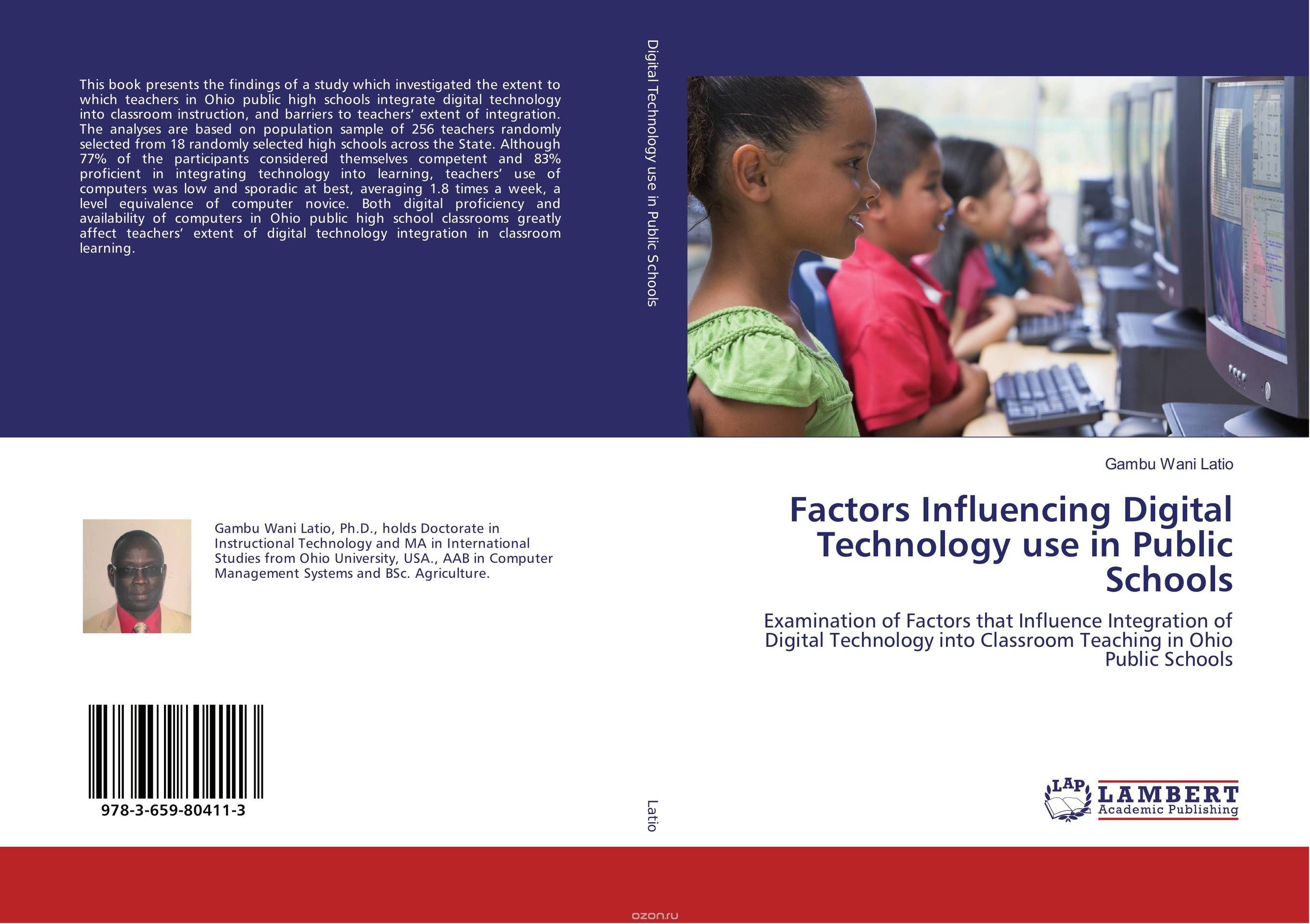 Скачать книгу "Factors Influencing Digital Technology use in Public Schools"