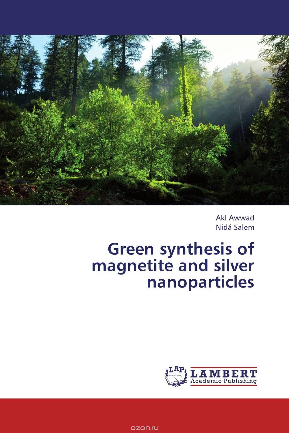 Green synthesis of magnetite and silver nanoparticles