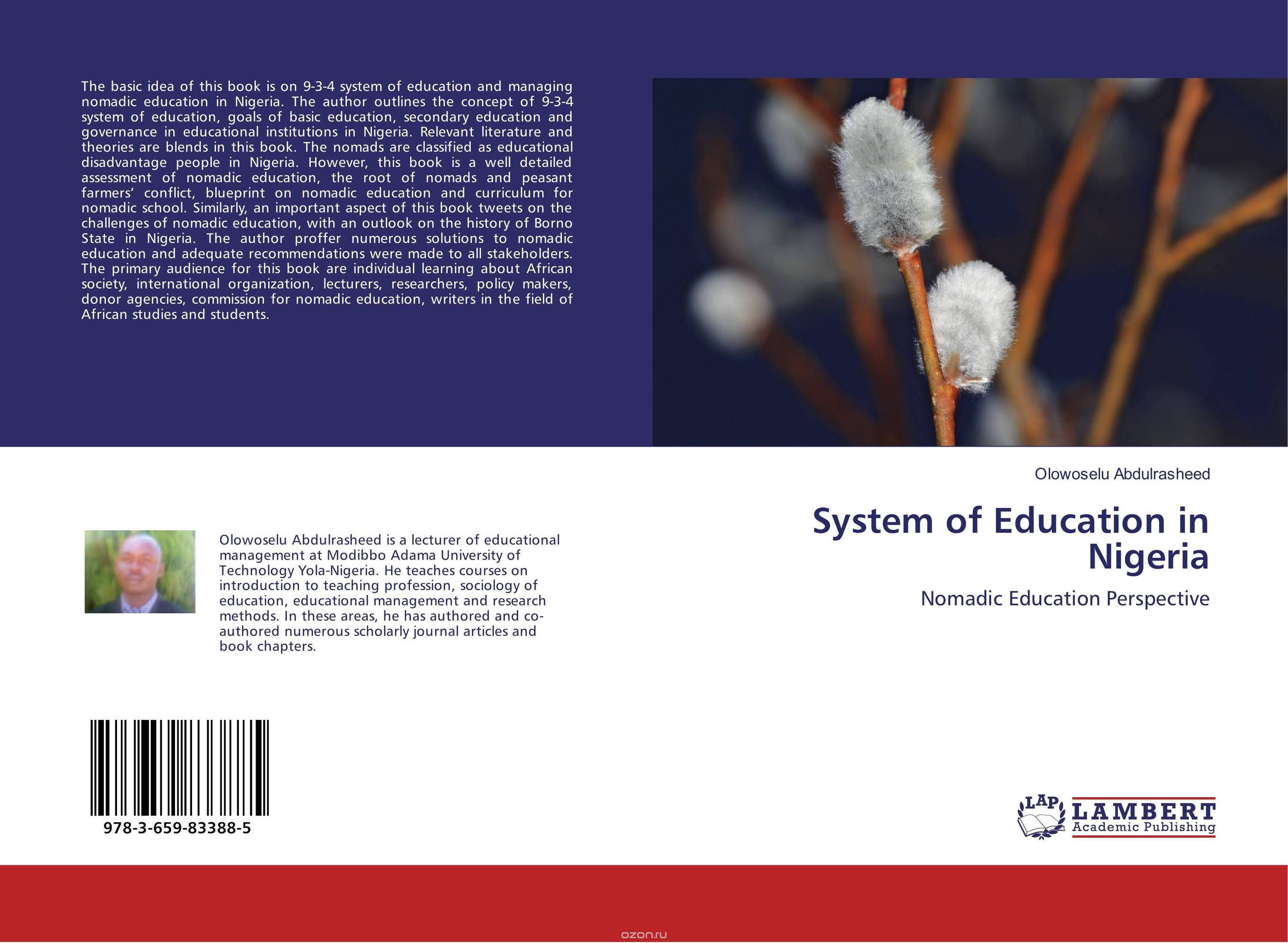 Скачать книгу "System of Education in Nigeria"