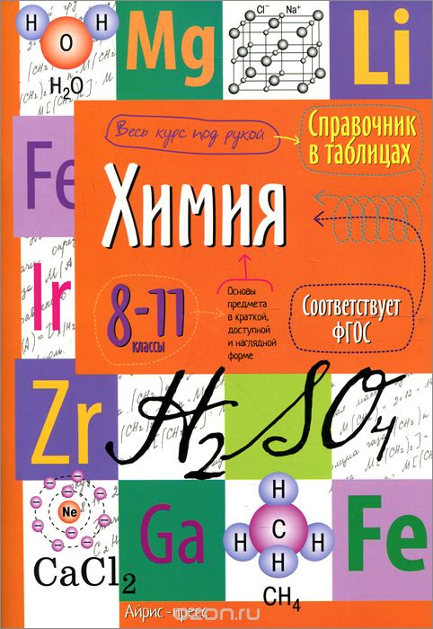 Химия. 8-11 классы. Справочник в таблицах