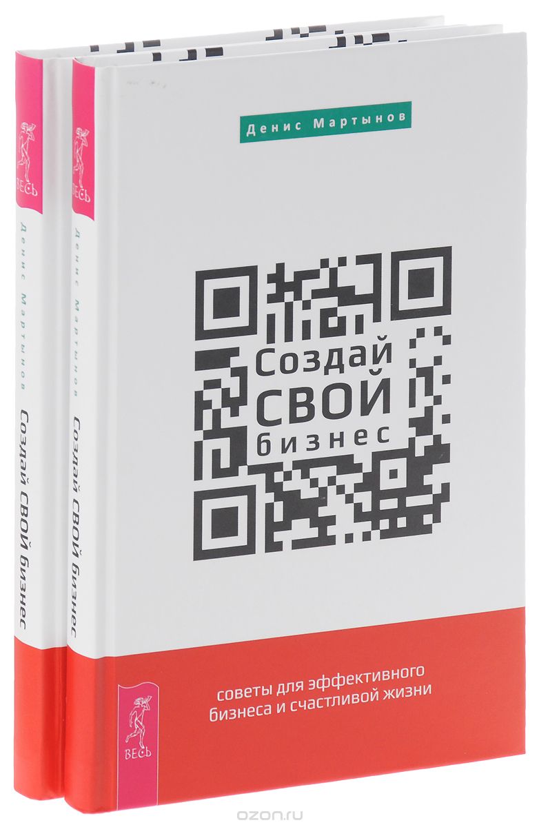 Создай СВОЙ бизнес. Советы для эффективного бизнеса и счастливой жизни (комплект из 2 одинаковых книг), Денис Мартынов