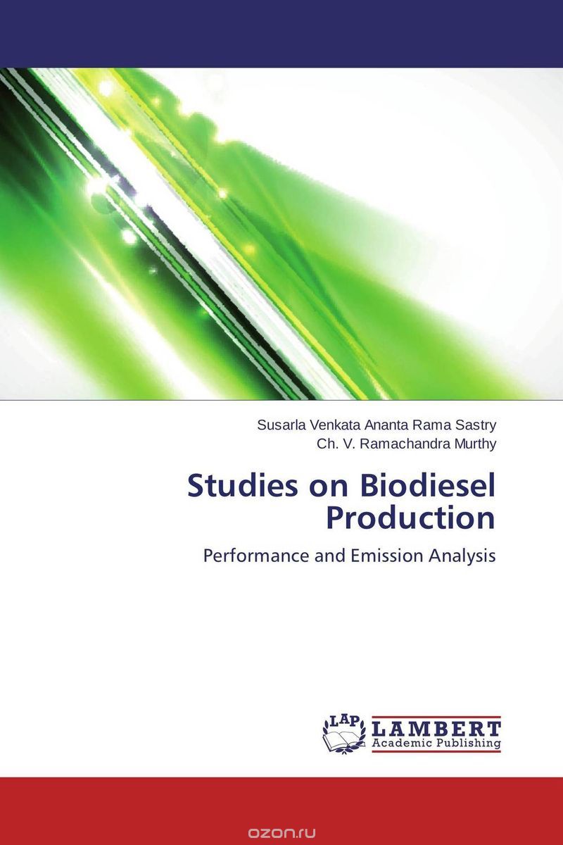 Скачать книгу "Studies on Biodiesel Production"