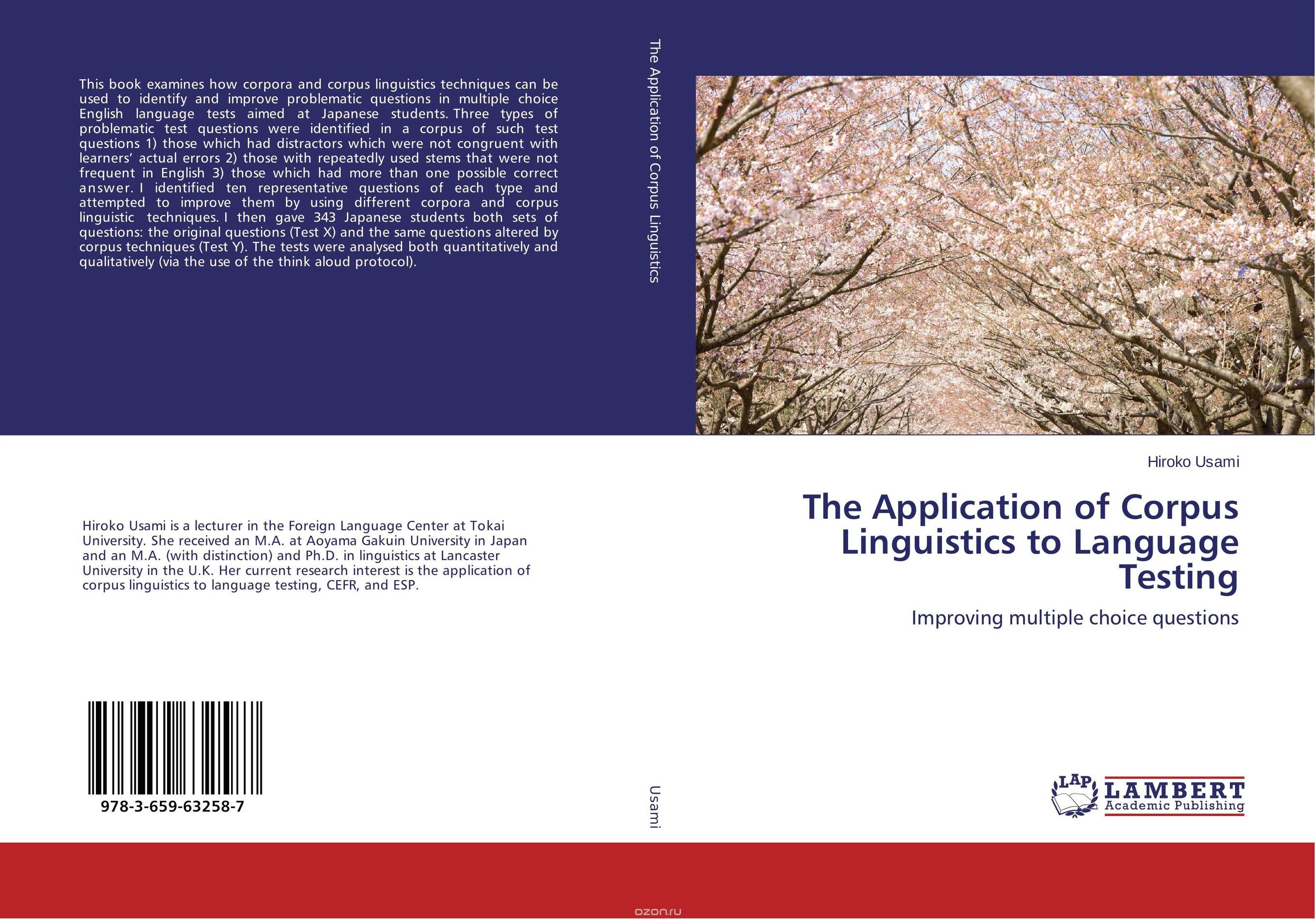 Скачать книгу "The Application of Corpus Linguistics to Language Testing"