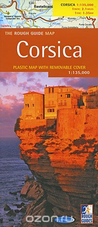 Скачать книгу "Corsica: The Rough Guide Map"