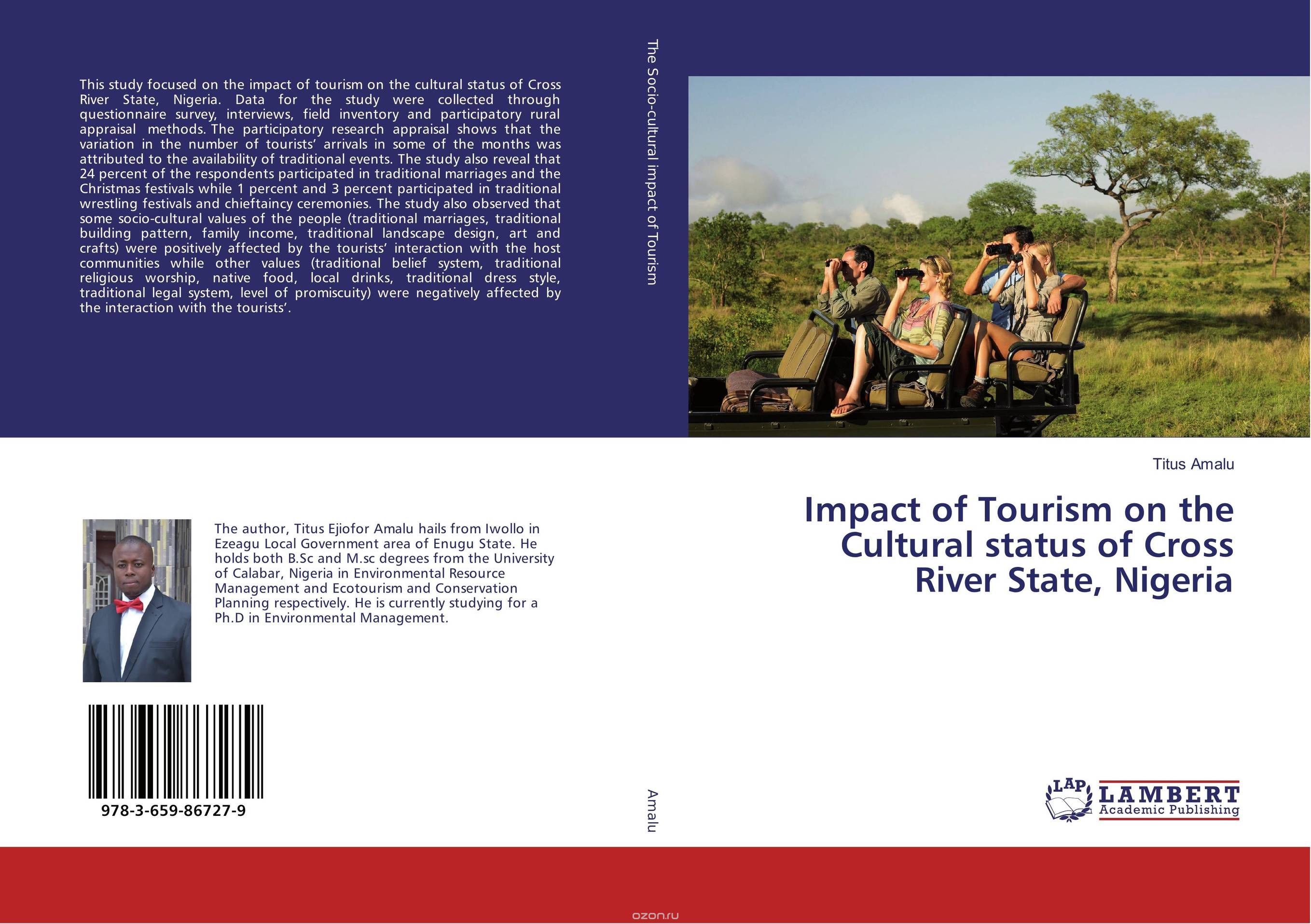 Скачать книгу "Impact of Tourism on the Cultural status of Cross River State, Nigeria"