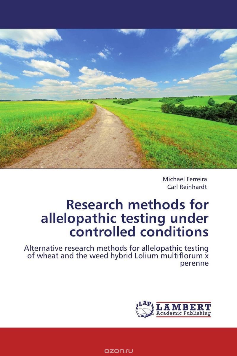 Скачать книгу "Research methods for allelopathic testing under controlled conditions"