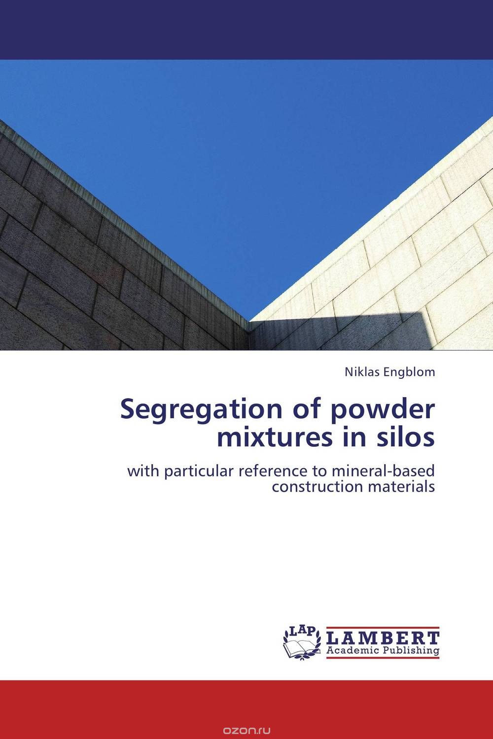 Segregation of powder mixtures in silos