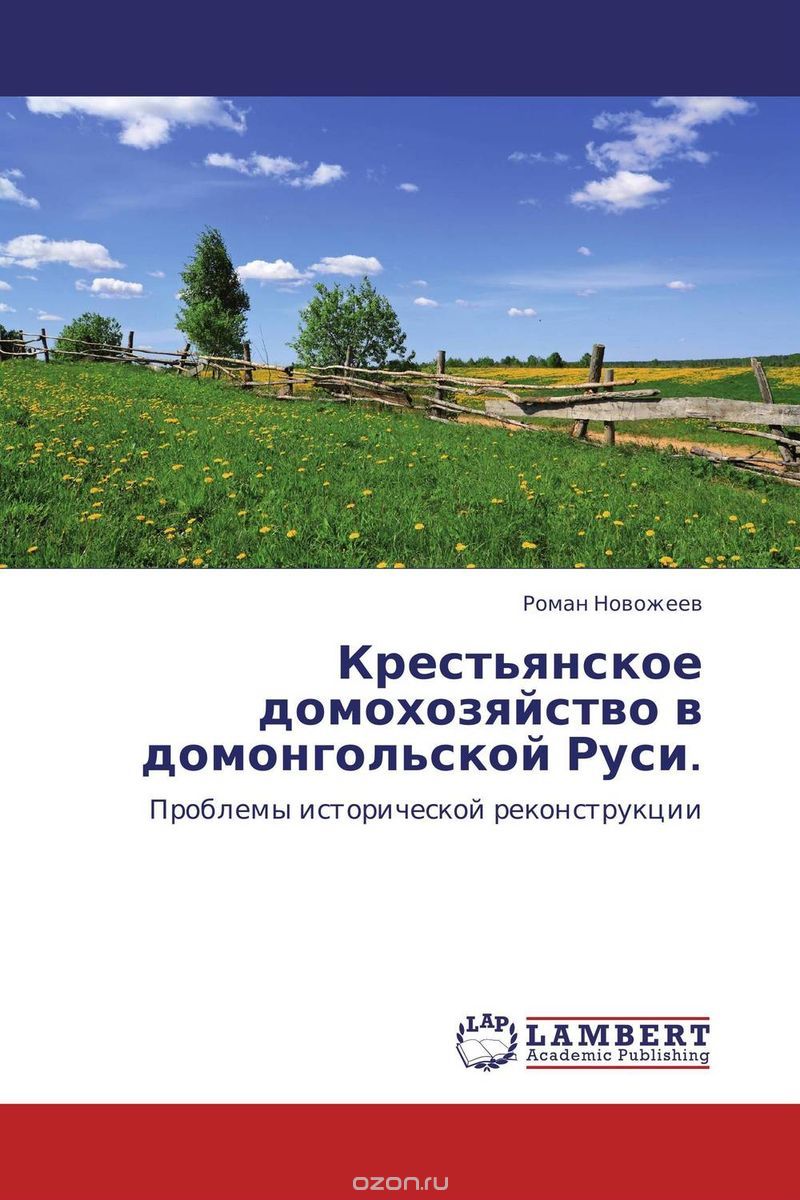 Скачать книгу "Крестьянское домохозяйство в домонгольской Руси."