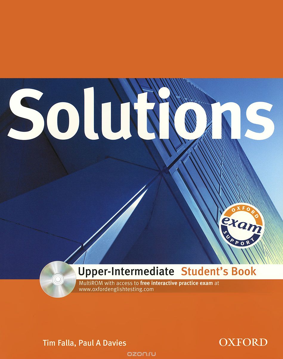 Скачать книгу "Solutions: Upper-intermediate: Students Book (+ CD-ROM)"