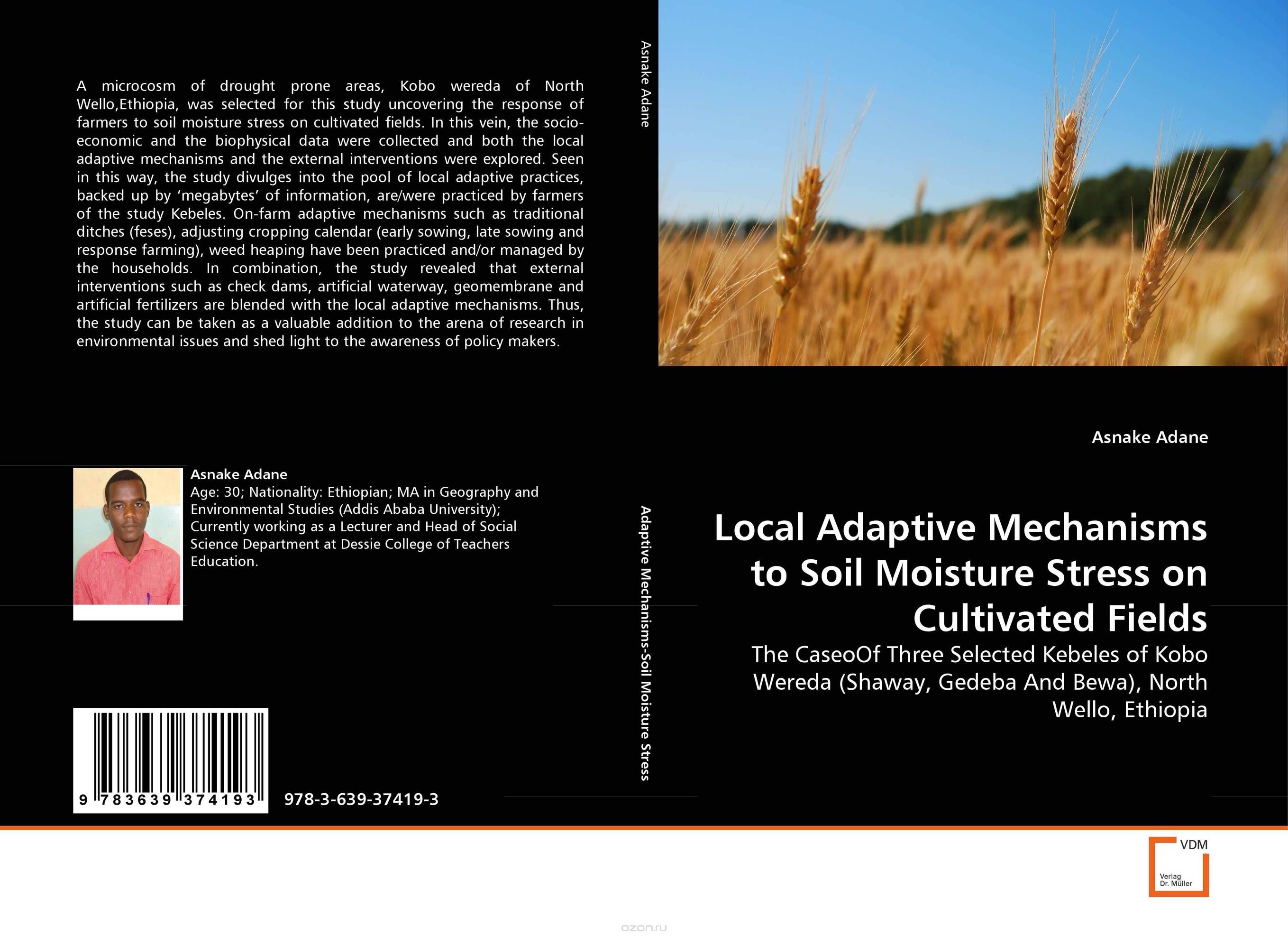 Скачать книгу "Local Adaptive Mechanisms to Soil Moisture Stress on Cultivated Fields"