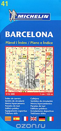 Barcelona: Planol i Index / Plano e Indice